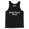 Rhode Island Weed Men/Unisex Tank Top-Black-Allegiant Goods Co. Vintage Sports Apparel