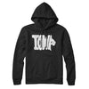 Iowa State Shape Text Hoodie-Black-Allegiant Goods Co. Vintage Sports Apparel