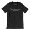 San Antonio's Number 1 Fan Men/Unisex T-Shirt-Black-Allegiant Goods Co. Vintage Sports Apparel