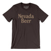 Nevada Beer Men/Unisex T-Shirt-Brown-Allegiant Goods Co. Vintage Sports Apparel