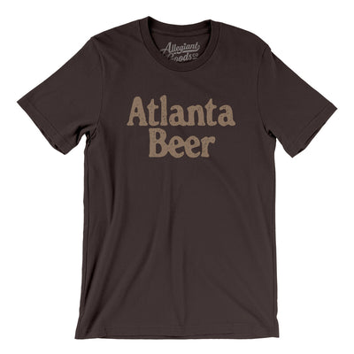 Atlanta Beer Men/Unisex T-Shirt-Brown-Allegiant Goods Co. Vintage Sports Apparel