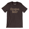 Oregon Beer Men/Unisex T-Shirt-Brown-Allegiant Goods Co. Vintage Sports Apparel