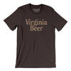 Virginia Beer Men/Unisex T-Shirt-Brown-Allegiant Goods Co. Vintage Sports Apparel