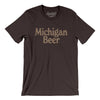 Michigan Beer Men/Unisex T-Shirt-Brown-Allegiant Goods Co. Vintage Sports Apparel