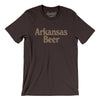 Arkansas Beer Men/Unisex T-Shirt-Brown-Allegiant Goods Co. Vintage Sports Apparel