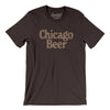 Chicago Beer Men/Unisex T-Shirt-Brown-Allegiant Goods Co. Vintage Sports Apparel