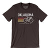 Oklahoma Cycling Men/Unisex T-Shirt-Brown-Allegiant Goods Co. Vintage Sports Apparel