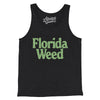 Florida Weed Men/Unisex Tank Top-Charcoal Black TriBlend-Allegiant Goods Co. Vintage Sports Apparel