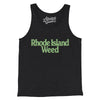 Rhode Island Weed Men/Unisex Tank Top-Charcoal Black TriBlend-Allegiant Goods Co. Vintage Sports Apparel