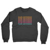 San Antonio Repeat Midweight French Terry Crewneck Sweatshirt-Charcoal Heather-Allegiant Goods Co. Vintage Sports Apparel