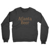 Atlanta Beer Midweight French Terry Crewneck Sweatshirt-Charcoal Heather-Allegiant Goods Co. Vintage Sports Apparel