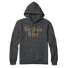 Virginia Beer Hoodie-Charcoal Heather-Allegiant Goods Co. Vintage Sports Apparel