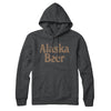 Alaska Beer Hoodie-Charcoal Heather-Allegiant Goods Co. Vintage Sports Apparel