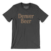 Denver Beer Men/Unisex T-Shirt-Dark Grey Heather-Allegiant Goods Co. Vintage Sports Apparel