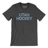 Utah Hockey Men/Unisex T-Shirt-Dark Grey Heather-Allegiant Goods Co. Vintage Sports Apparel