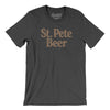 St. Pete Beer Men/Unisex T-Shirt-Dark Grey Heather-Allegiant Goods Co. Vintage Sports Apparel