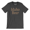 Idaho Beer Men/Unisex T-Shirt-Dark Grey Heather-Allegiant Goods Co. Vintage Sports Apparel