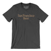 San Francisco Beer Men/Unisex T-Shirt-Dark Grey Heather-Allegiant Goods Co. Vintage Sports Apparel