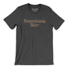 Pennsylvania Beer Men/Unisex T-Shirt-Dark Grey Heather-Allegiant Goods Co. Vintage Sports Apparel