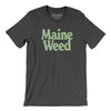 Maine Weed Men/Unisex T-Shirt-Dark Grey Heather-Allegiant Goods Co. Vintage Sports Apparel