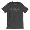 West Virginia Beer Men/Unisex T-Shirt-Dark Grey Heather-Allegiant Goods Co. Vintage Sports Apparel