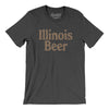 Illinois Beer Men/Unisex T-Shirt-Dark Grey Heather-Allegiant Goods Co. Vintage Sports Apparel