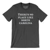 There's No Place Like North Carolina Men/Unisex T-Shirt-Dark Grey Heather-Allegiant Goods Co. Vintage Sports Apparel