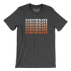 Cincinnati Repeat Men/Unisex T-Shirt-Dark Grey Heather-Allegiant Goods Co. Vintage Sports Apparel