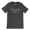 Maryland Beer Men/Unisex T-Shirt-Dark Grey Heather-Allegiant Goods Co. Vintage Sports Apparel