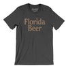 Florida Beer Men/Unisex T-Shirt-Dark Grey Heather-Allegiant Goods Co. Vintage Sports Apparel