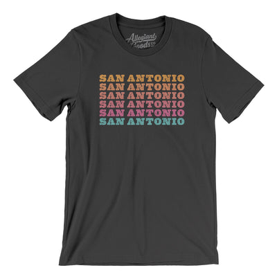 San Antonio Repeat Men/Unisex T-Shirt-Dark Grey-Allegiant Goods Co. Vintage Sports Apparel