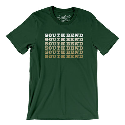 South Bend Repeat Men/Unisex T-Shirt-Forest-Allegiant Goods Co. Vintage Sports Apparel