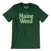 Maine Weed Men/Unisex T-Shirt-Forest-Allegiant Goods Co. Vintage Sports Apparel