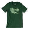 Illinois Weed Men/Unisex T-Shirt-Forest-Allegiant Goods Co. Vintage Sports Apparel