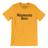 Minnesota Beer Men/Unisex T-Shirt-Gold-Allegiant Goods Co. Vintage Sports Apparel