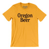 Oregon Beer Men/Unisex T-Shirt-Gold-Allegiant Goods Co. Vintage Sports Apparel