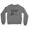 Don't Move To Denver Midweight French Terry Crewneck Sweatshirt-Graphite Heather-Allegiant Goods Co. Vintage Sports Apparel