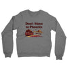 Don't Move To Phoenix Midweight French Terry Crewneck Sweatshirt-Graphite Heather-Allegiant Goods Co. Vintage Sports Apparel