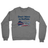 Don't Move To Buffalo Midweight French Terry Crewneck Sweatshirt-Graphite Heather-Allegiant Goods Co. Vintage Sports Apparel