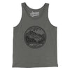 Colorado State Quarter Men/Unisex Tank Top-Grey TriBlend-Allegiant Goods Co. Vintage Sports Apparel