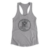 New Mexico State Quarter Women's Racerback Tank-Heather Grey-Allegiant Goods Co. Vintage Sports Apparel