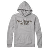 San Diego's Number 1 Fan Hoodie-Heather Grey-Allegiant Goods Co. Vintage Sports Apparel