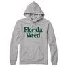 Florida Weed Hoodie-Heather Grey-Allegiant Goods Co. Vintage Sports Apparel