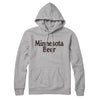 Minnesota Beer Hoodie-Heather Grey-Allegiant Goods Co. Vintage Sports Apparel