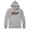 Baltimore Pennant Hoodie-Heather Grey-Allegiant Goods Co. Vintage Sports Apparel