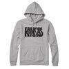 Kansas State Shape Text Hoodie-Heather Grey-Allegiant Goods Co. Vintage Sports Apparel