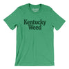 Kentucky Weed Men/Unisex T-Shirt-Heather Kelly-Allegiant Goods Co. Vintage Sports Apparel