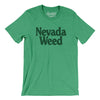 Nevada Weed Men/Unisex T-Shirt-Heather Kelly-Allegiant Goods Co. Vintage Sports Apparel