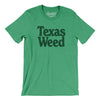 Texas Weed Men/Unisex T-Shirt-Heather Kelly-Allegiant Goods Co. Vintage Sports Apparel