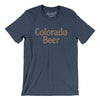 Colorado Beer Men/Unisex T-Shirt-Heather Navy-Allegiant Goods Co. Vintage Sports Apparel